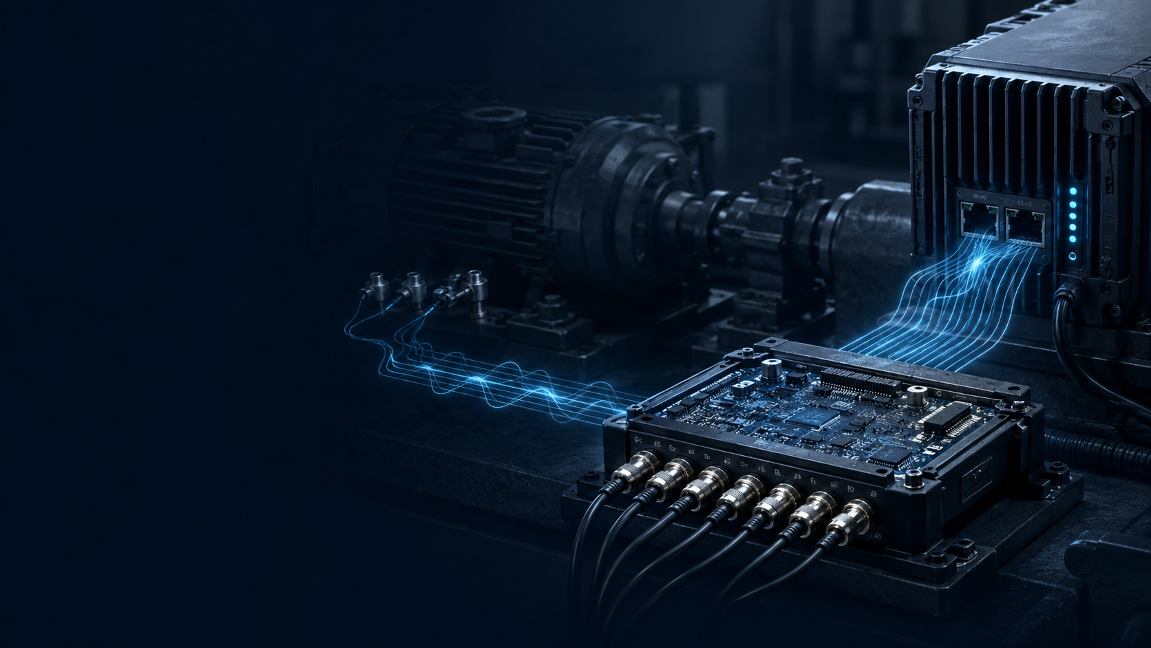 Industrial acquisition hardware connected to edge intelligence
